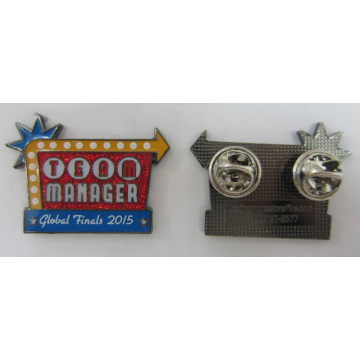 Hochwertiges Metall Pin-Abzeichen für globale Finale (Abzeichen-194)